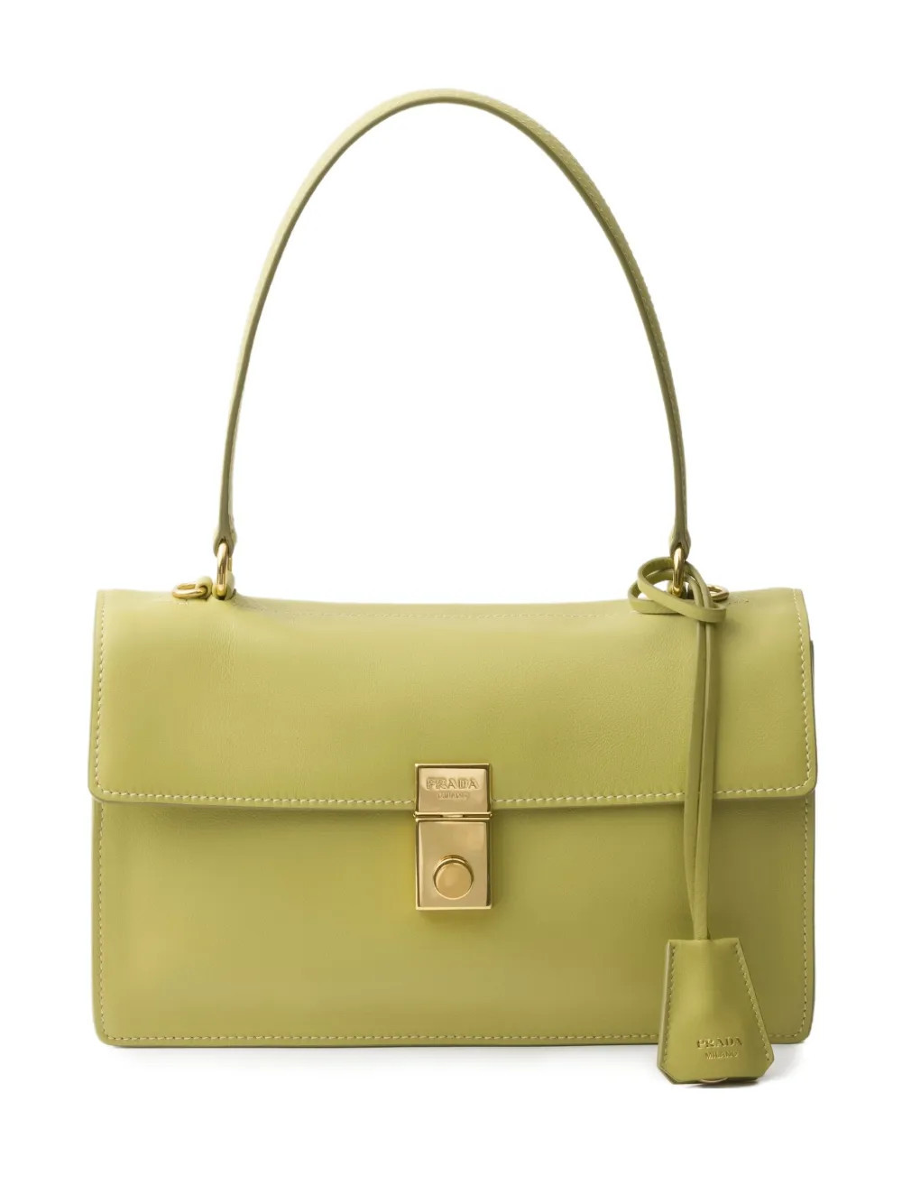 Prada medium Soft Sound shoulder bag - Green | Farfetch Global