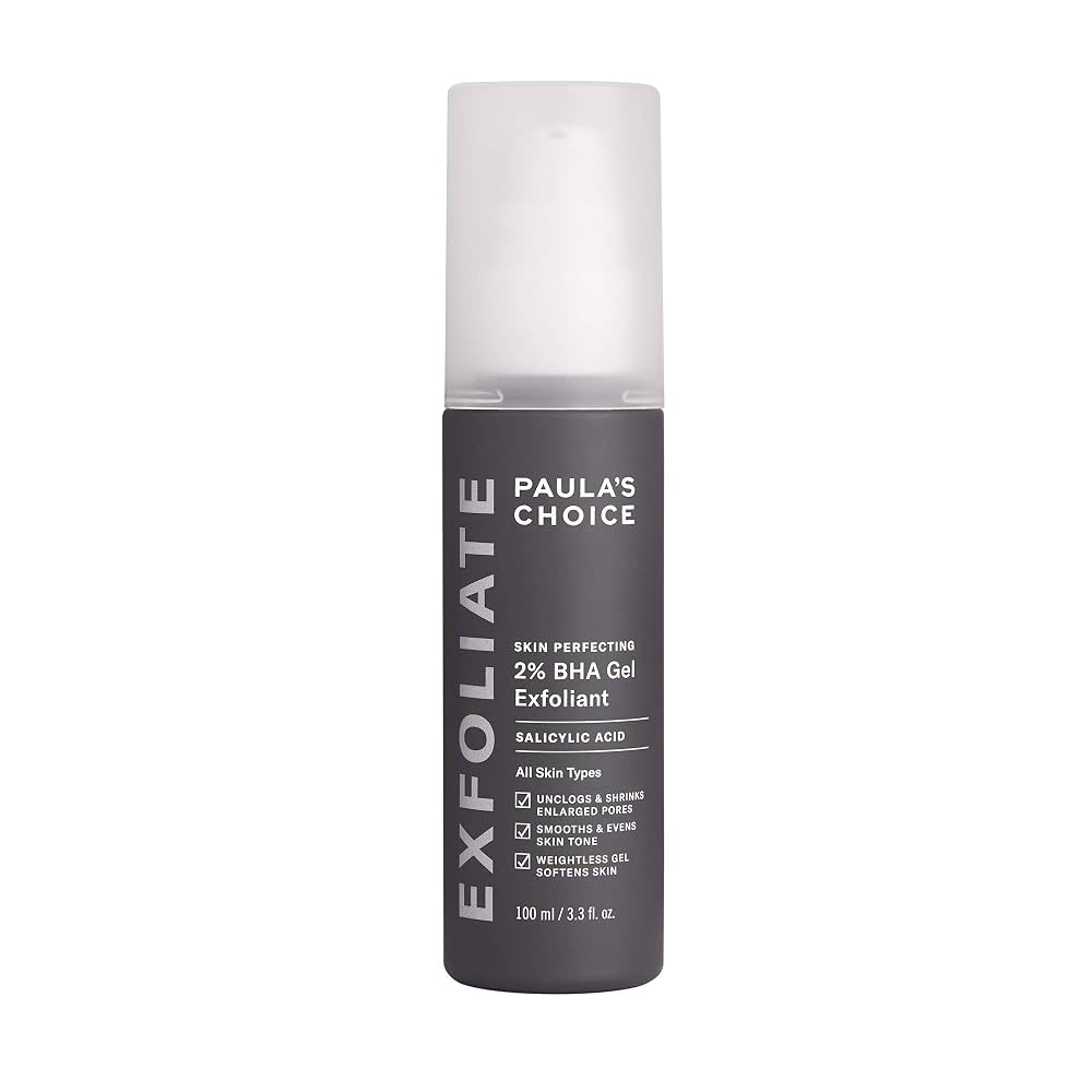 Paula's Choice-SKIN PERFECTING 2% BHA Gel Salicylic Acid Exfoliant, 3.3 Ounce Bottle | Amazon (US)