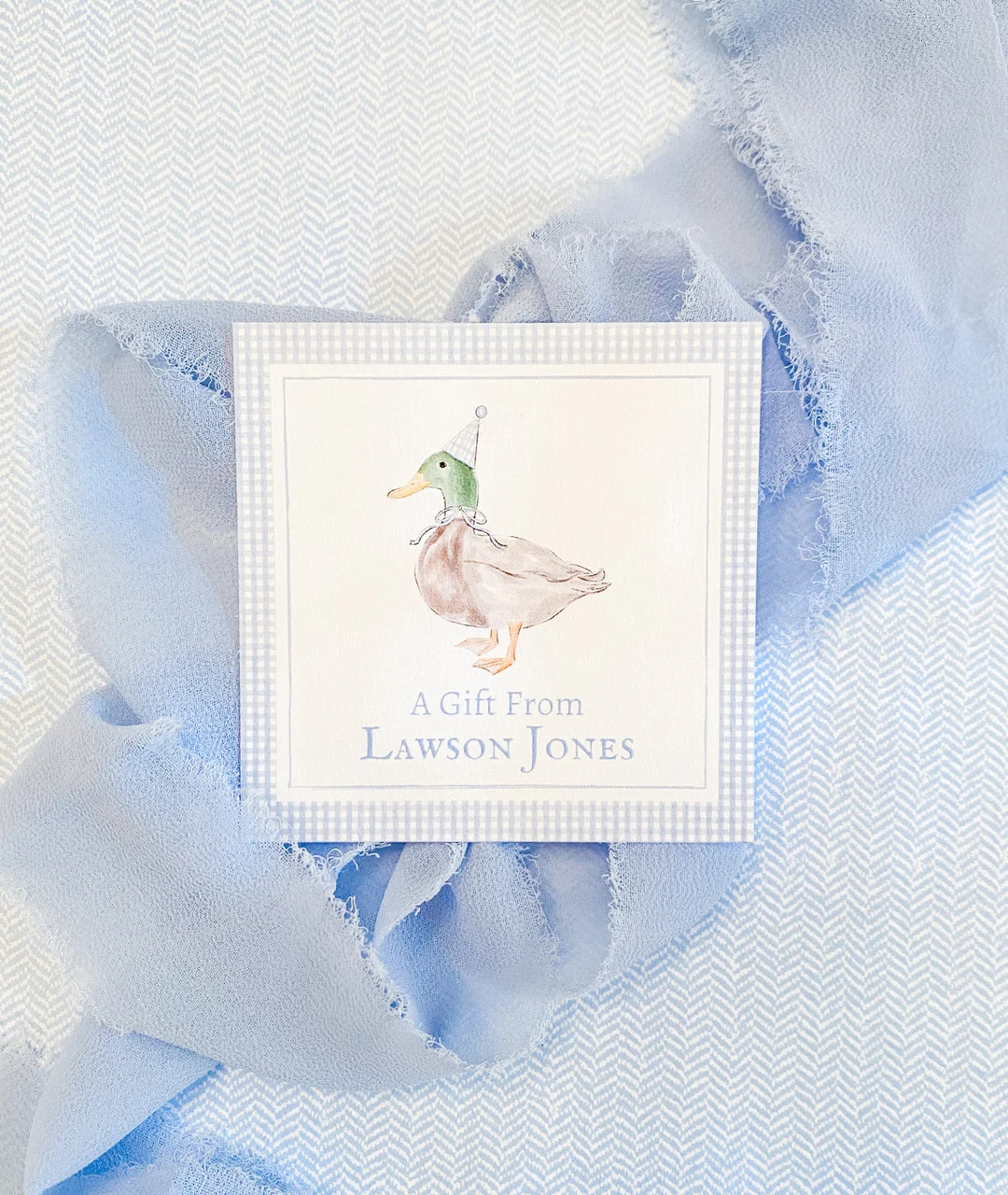 Duck Gift Tags Watercolor / One Lucky Duck / Birthday - Etsy | Etsy (US)