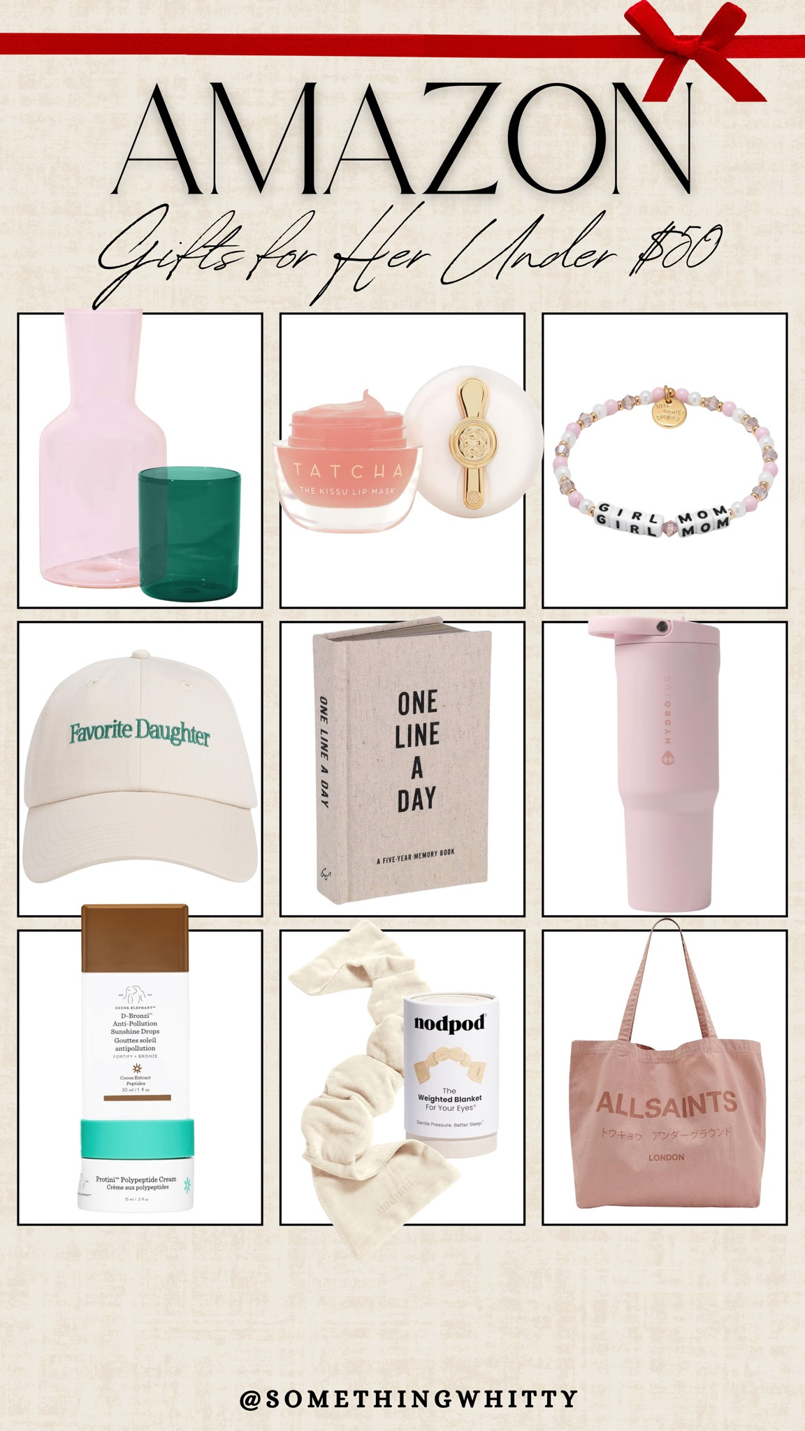 Gift Ideas for Her under $50 from Amazon! #amazonfinds #under50 #giftideas #holidayshopping #somethingwhitty #giftguide

#LTKHoliday #LTKGiftGuide #LTKCyberWeek