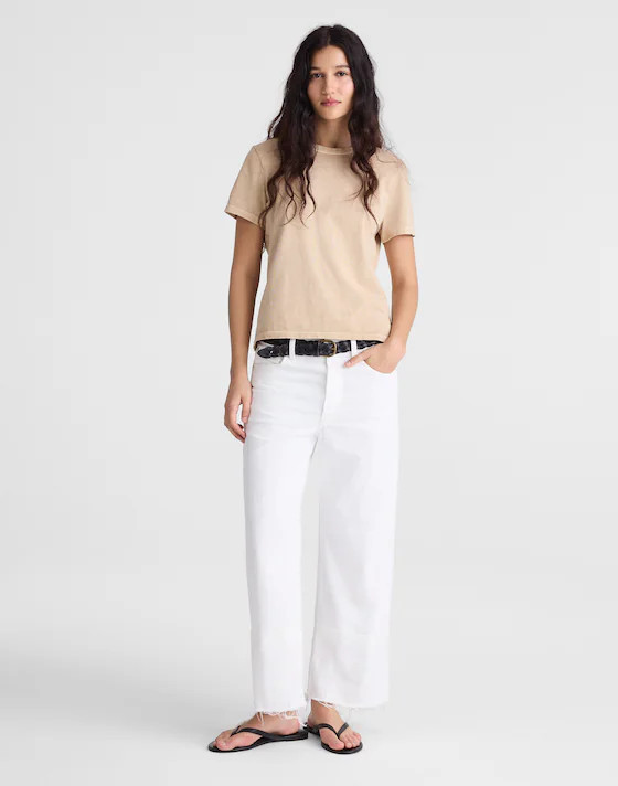 Low-Slung Baggy Crop Jean | Madewell