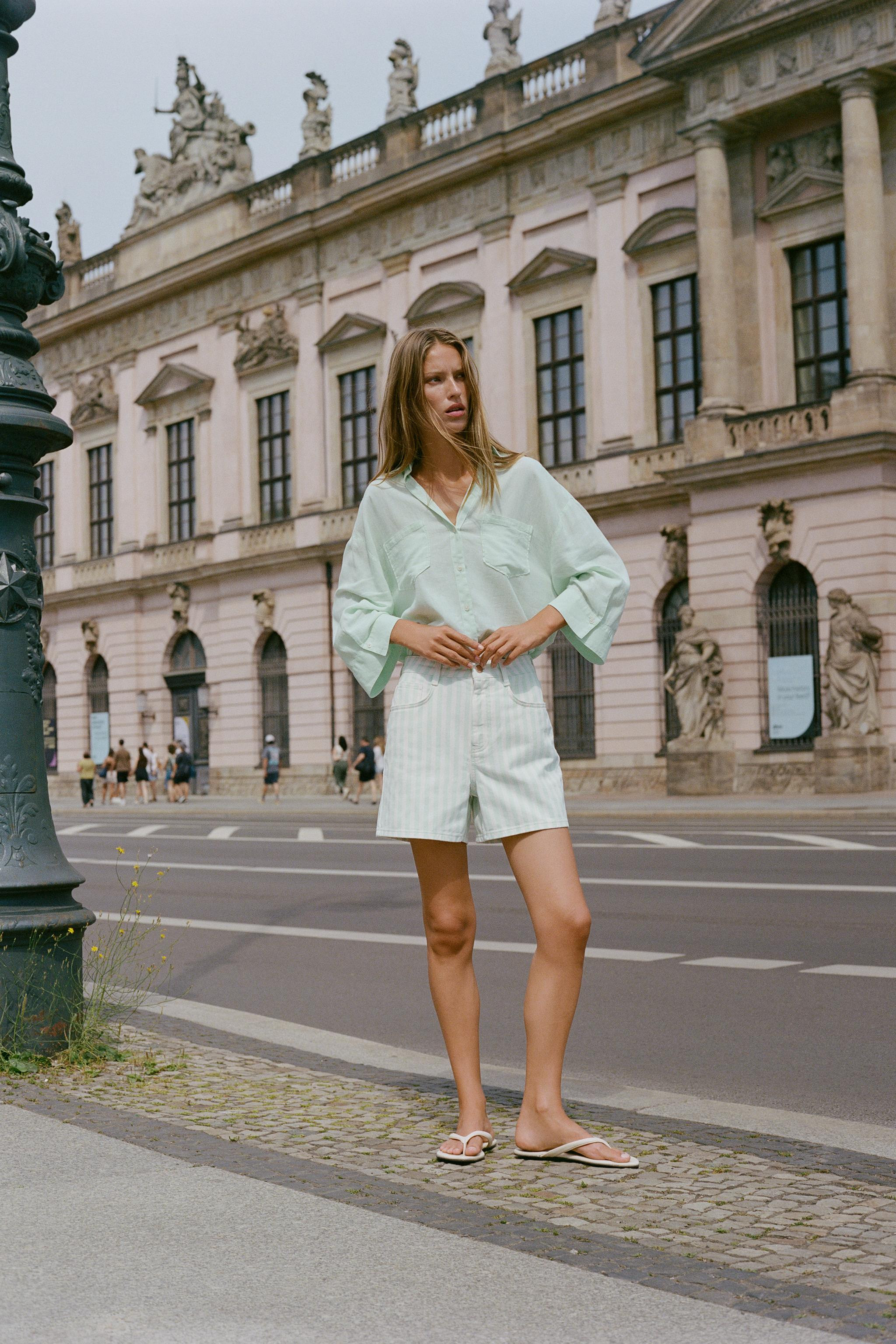 Z1975 MOM FIT SHORTS | Zara US