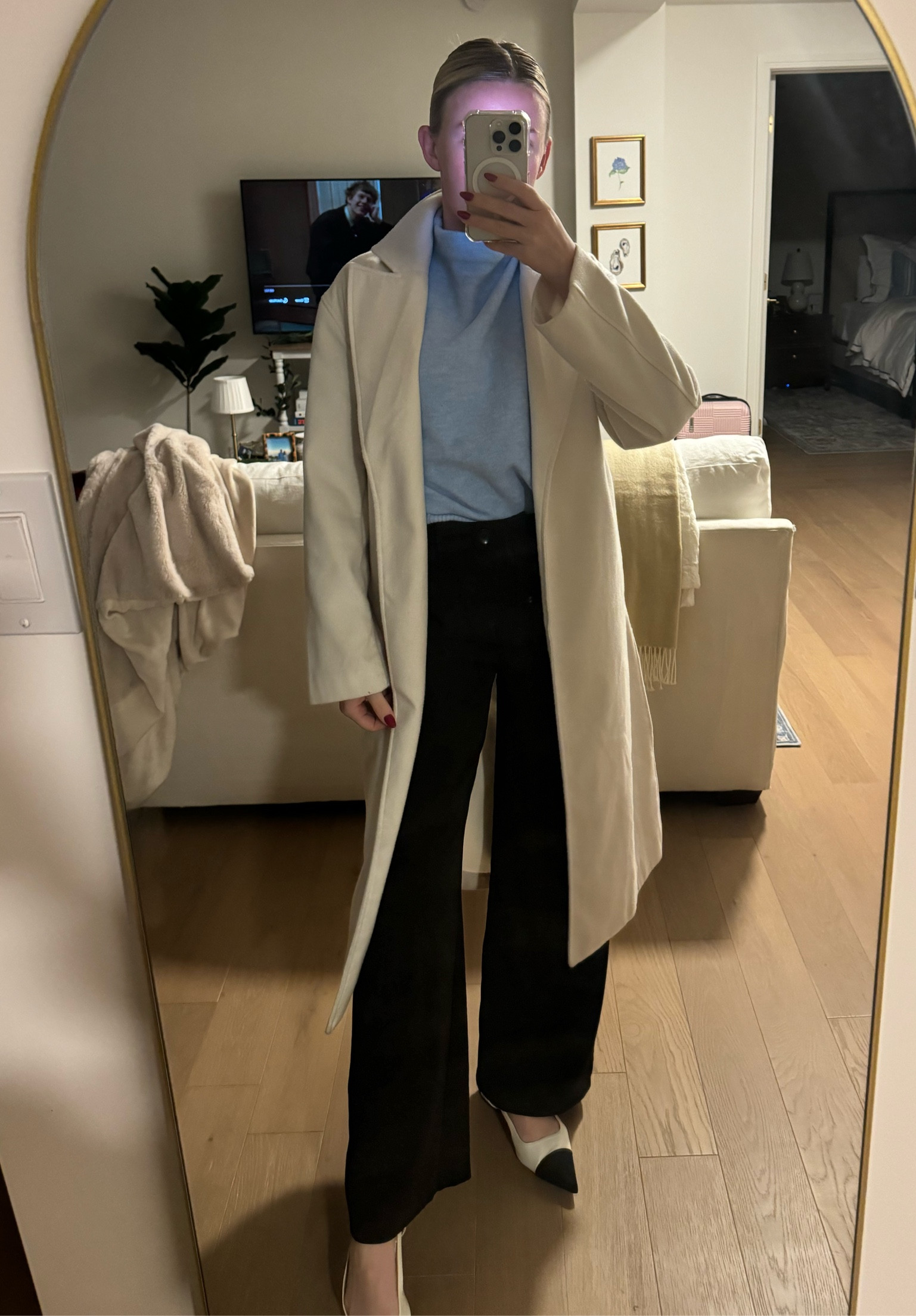 Cozy early winter outfit ❄️🧣