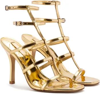 Serena Sandal (Women) Gold Sandals Gold Heels Gold Shoes Summer Sandals 2023 | Nordstrom