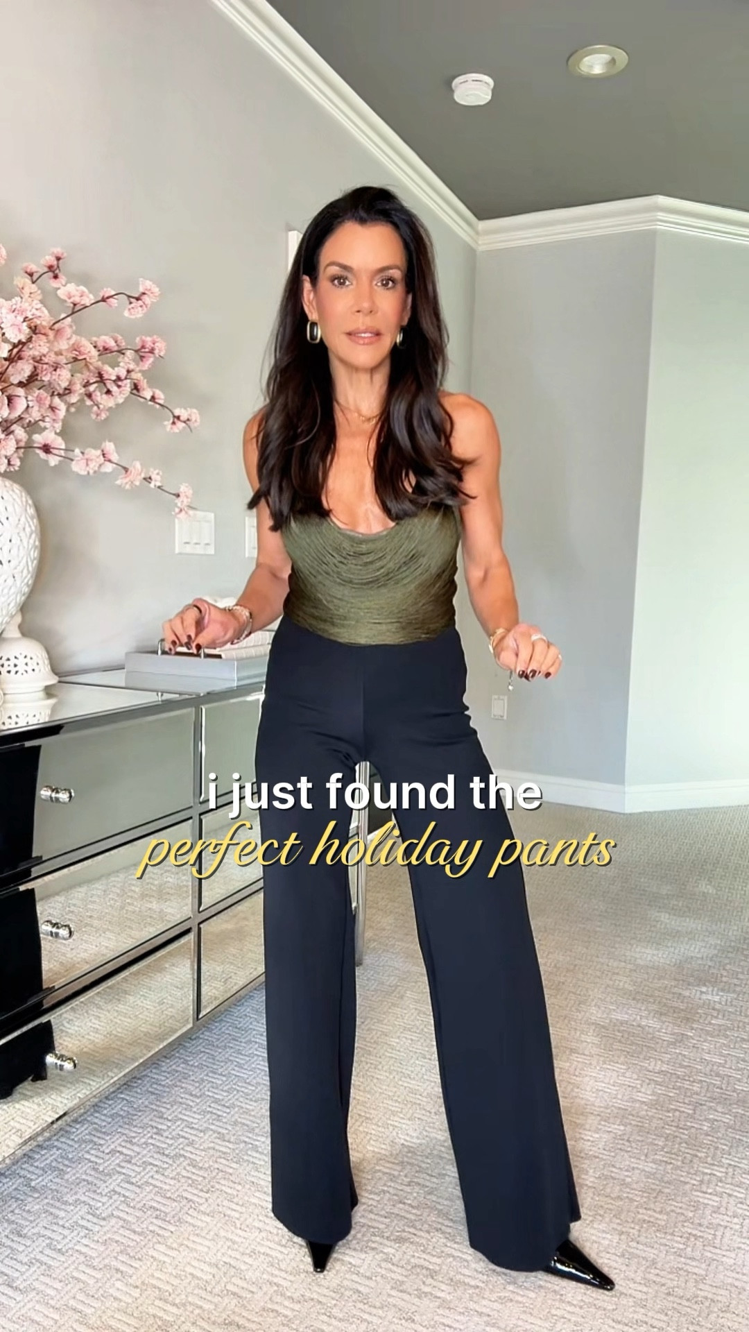 My favorite holiday pants styled seven different ways 💫

I’m wearing a size small and all the looks ❤️✨

#LTKOver40 #LTKHoliday