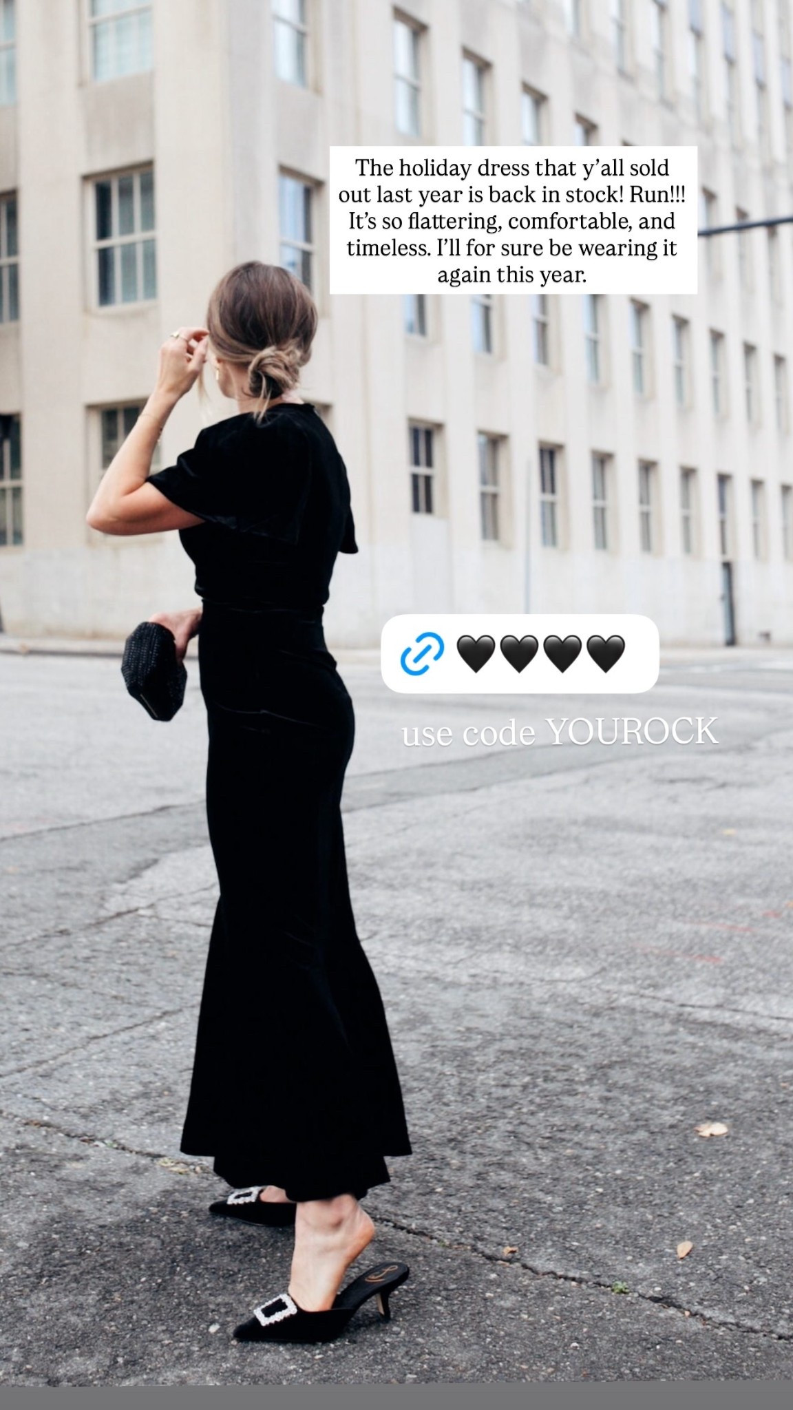 The holiday dress that y’all sold out last year is back in stock! Run!!! It’s so flattering, comfortable, and timeless. I’ll for sure be wearing it again this year.  use code YOUROCK

#LTKStyleTip #LTKHoliday #LTKSeasonal