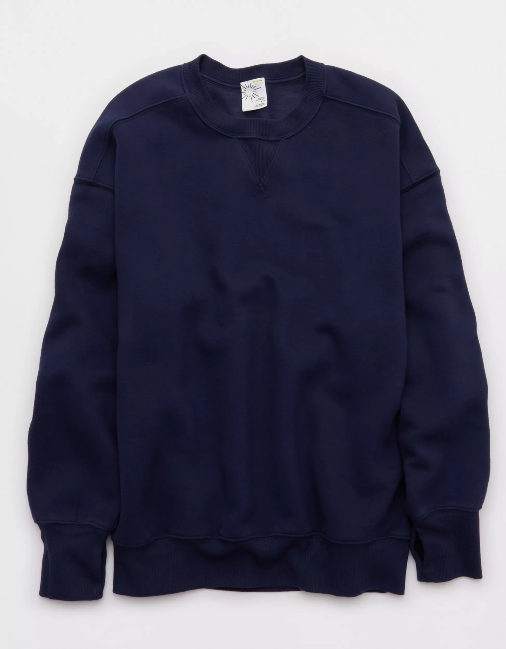 OFFLINE By Aerie Cloud Fleece Oversized Crewneck | Aerie