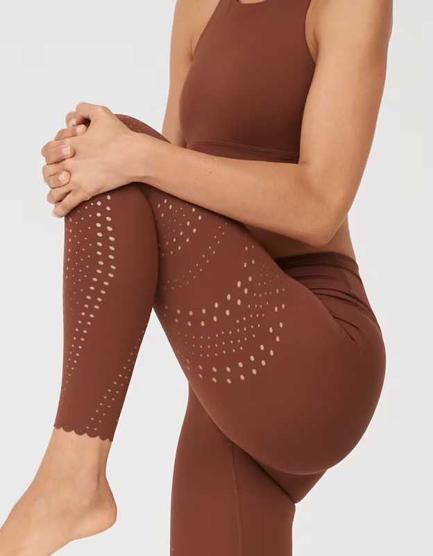 OFFLINE By Aerie Goals Lasercut Legging | Aerie
