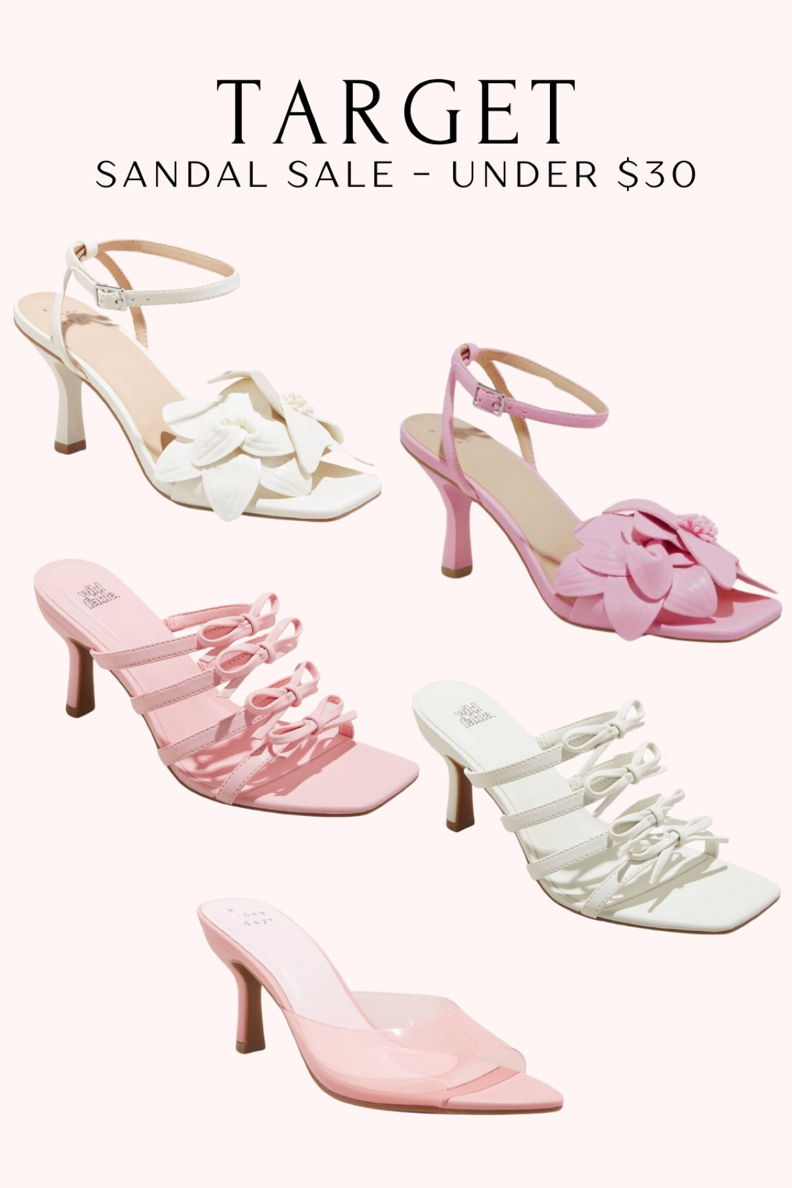 Target sandal sale - all under $30!


Heels / sandals

#LTKfindsunder50 #LTKxTarget #LTKsalealert