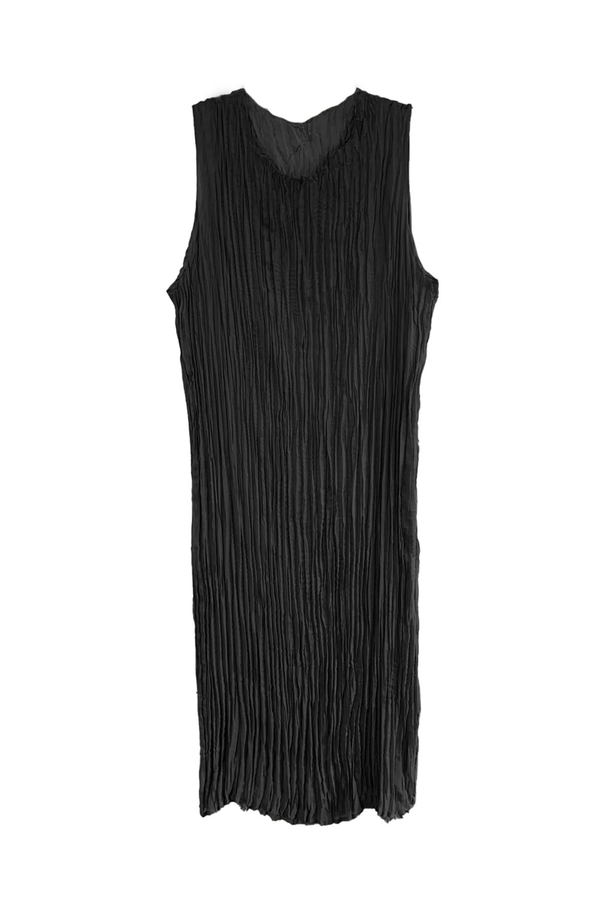 Jaya Pleated Dress- Black | BAACAL Limited, LLC