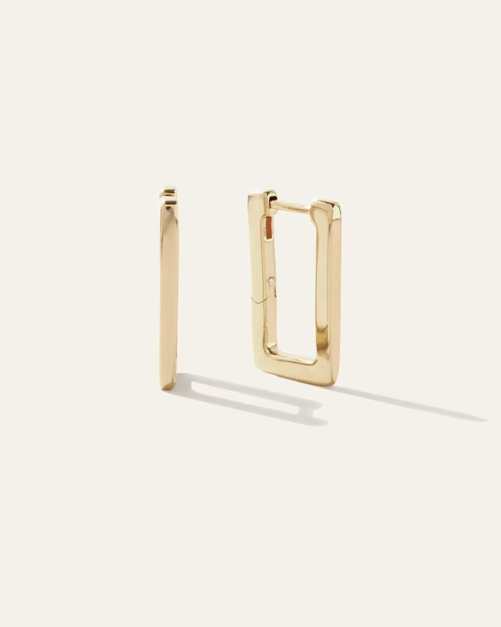Rectangle Block Hoops | Quince