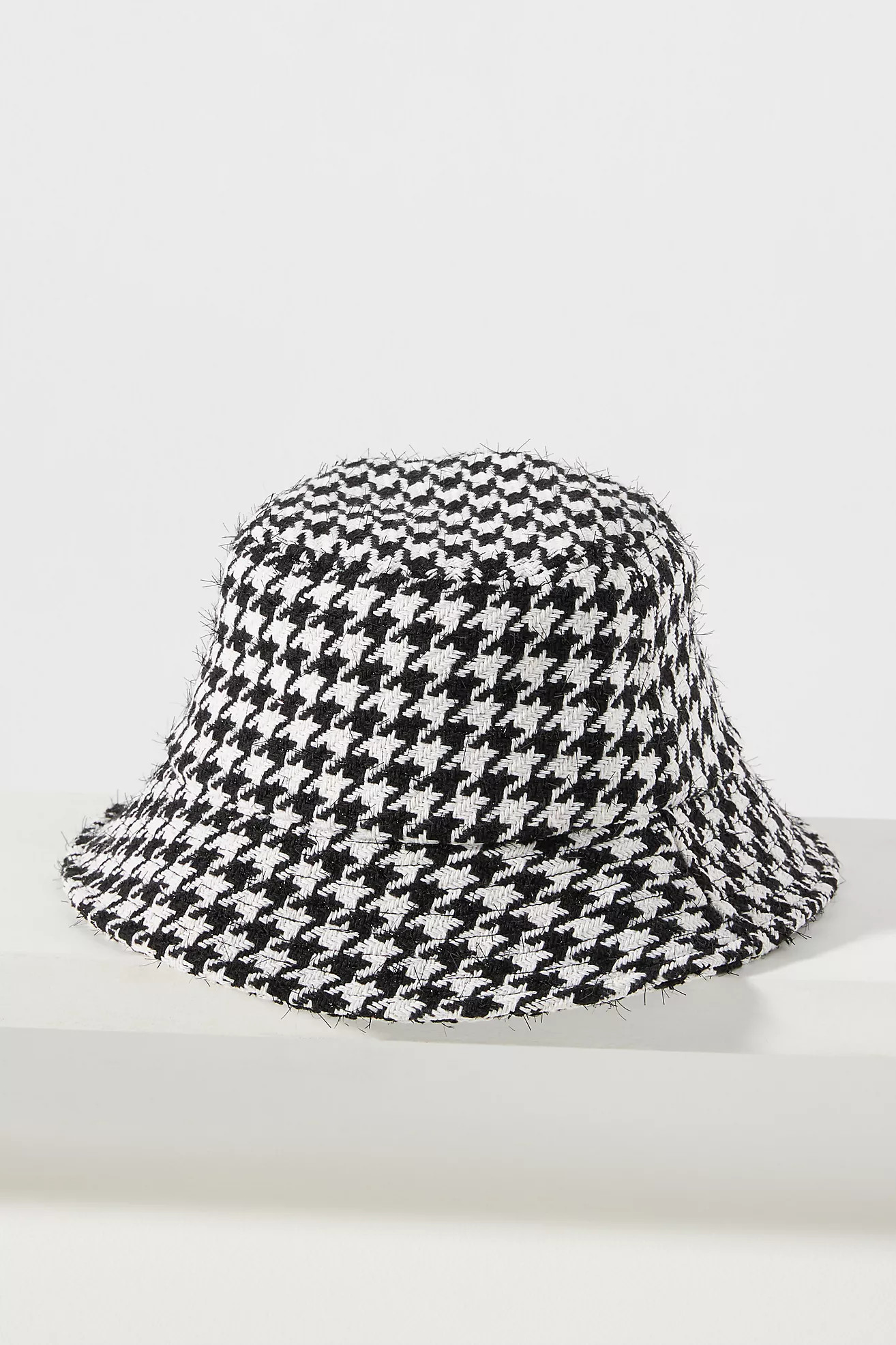 By Anthropologie Houndstooth Bucket Hat | Anthropologie (US)