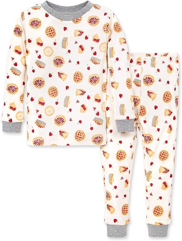 Burt's Bees Baby Baby Girls' Pajamas, Tee and Pant 2-Piece Pj Set, 100% Organic Cotton | Amazon (US)