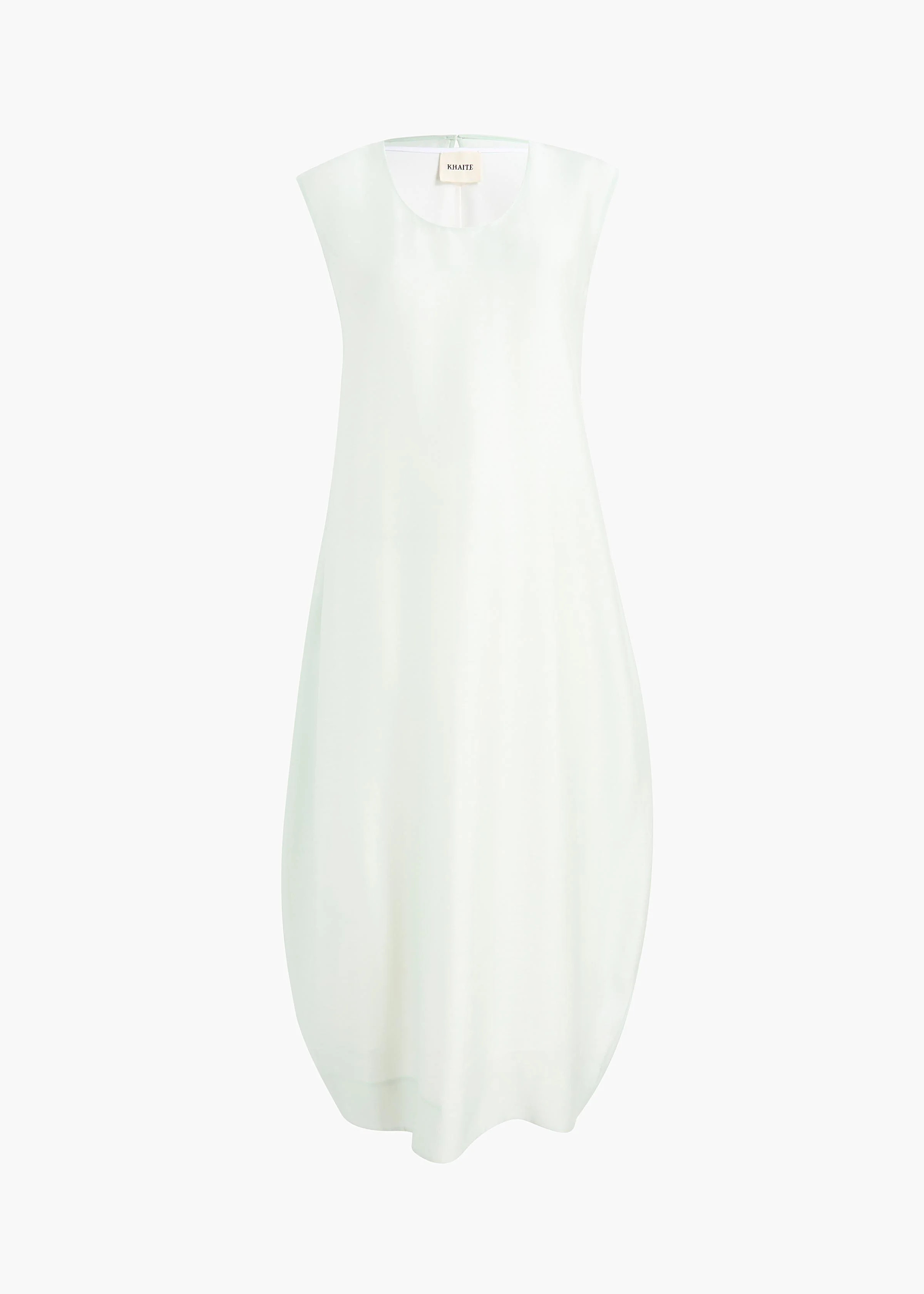 KHAITE - Grier Dress In Ice Green | Khaite