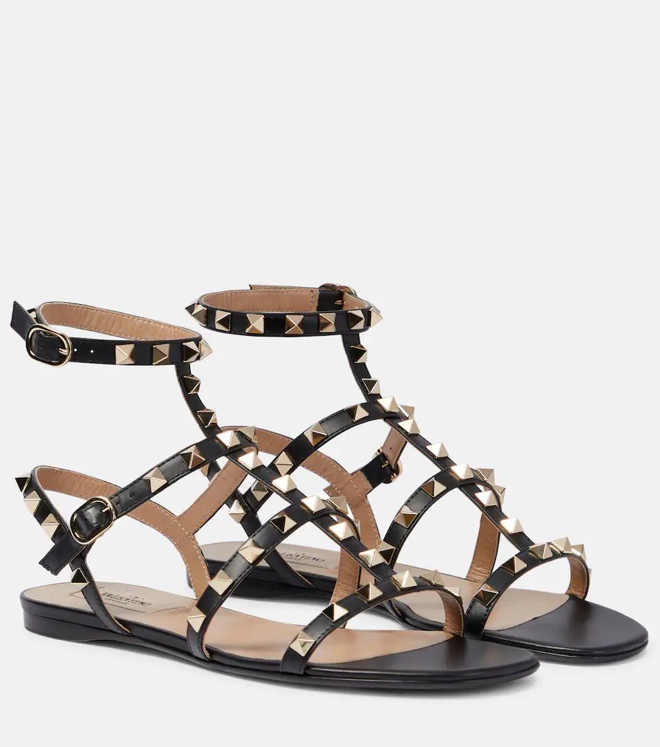 Valentino Garavani Rockstud leather sandals | Mytheresa (US/CA)