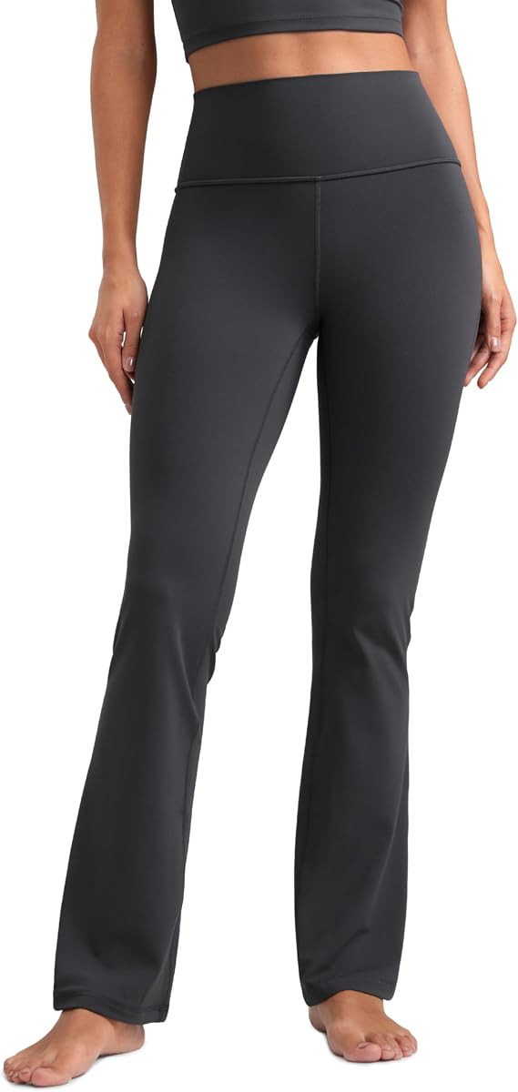 CRZ YOGA Butterluxe Flare Leggings 29"/30.5"/32"/33.5" - High Waist Bootcut Wide Leg Lounge Women... | Amazon (US)