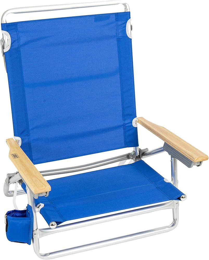 Rio Beach Classic 5-Position Lay-Flat Folding Beach Chair | Amazon (US)