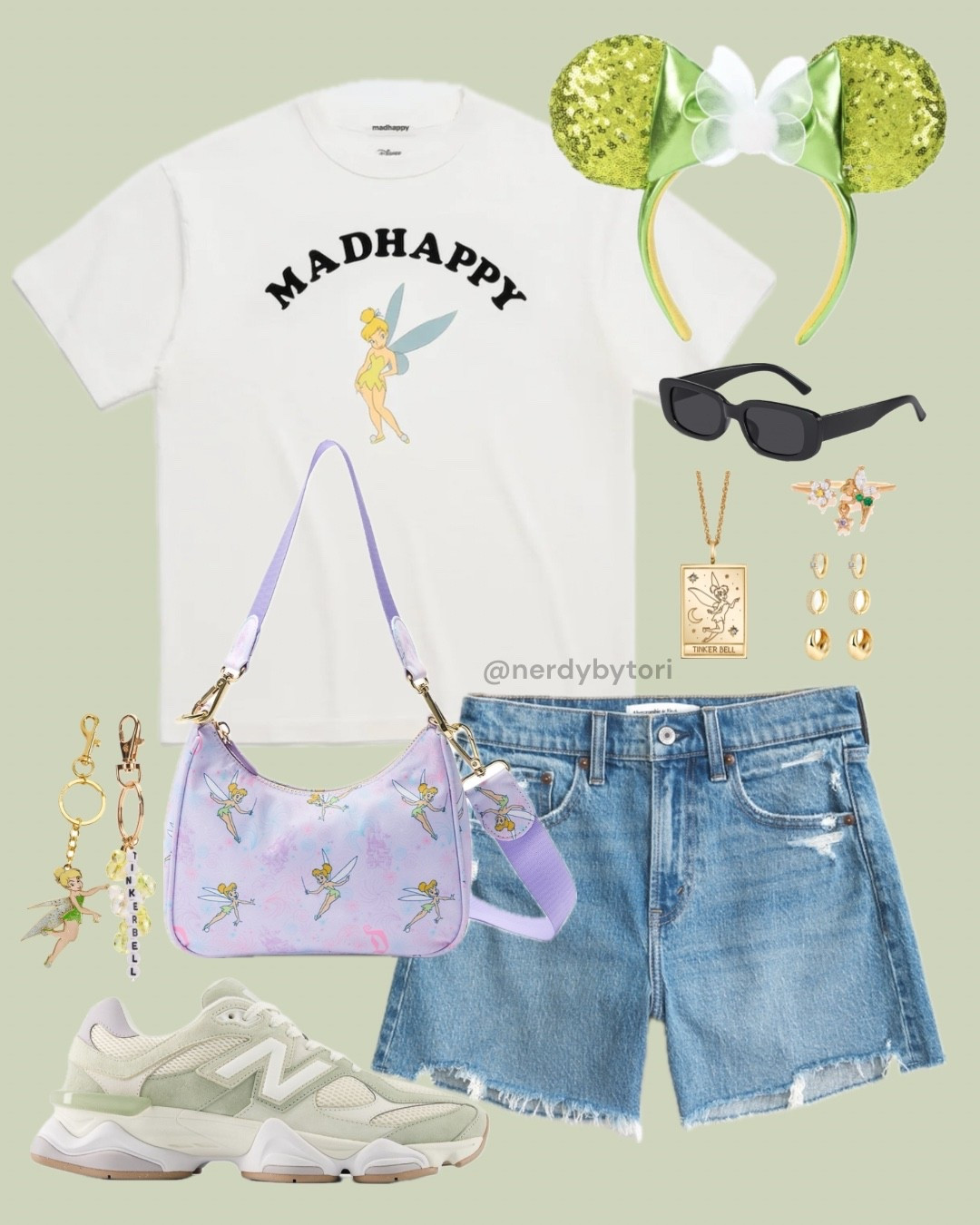 Tinkerbell Disney outfit 🧚🏻💚✨

#LTKTravel #LTKootd