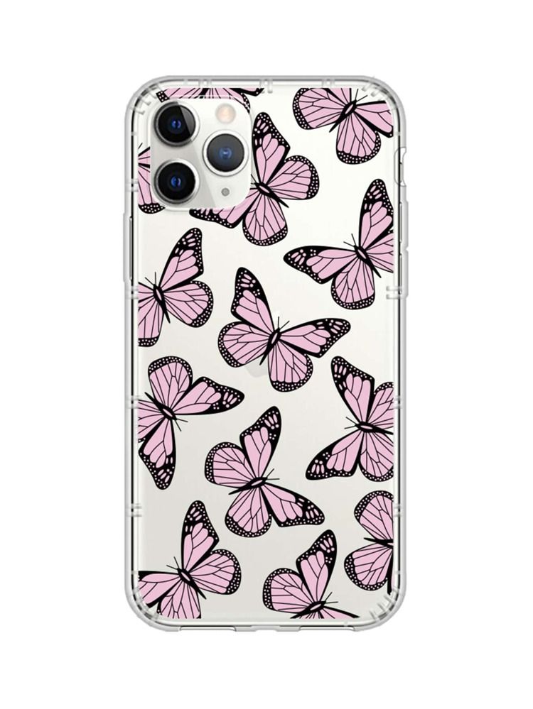 1pc Butterfly Print iPhone Case | SHEIN