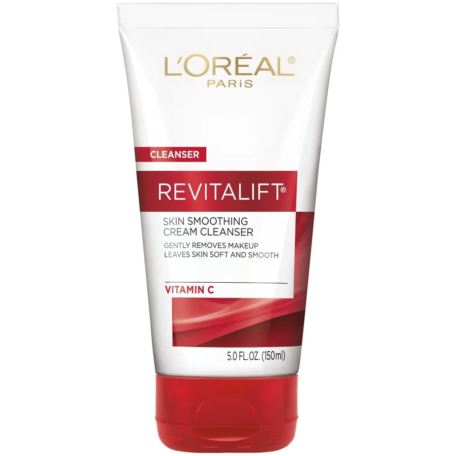 L'Oreal Paris Revitalift Radiant Smoothing Wet Facial Cream Cleanser, 5 fl. oz. | Walmart (US)