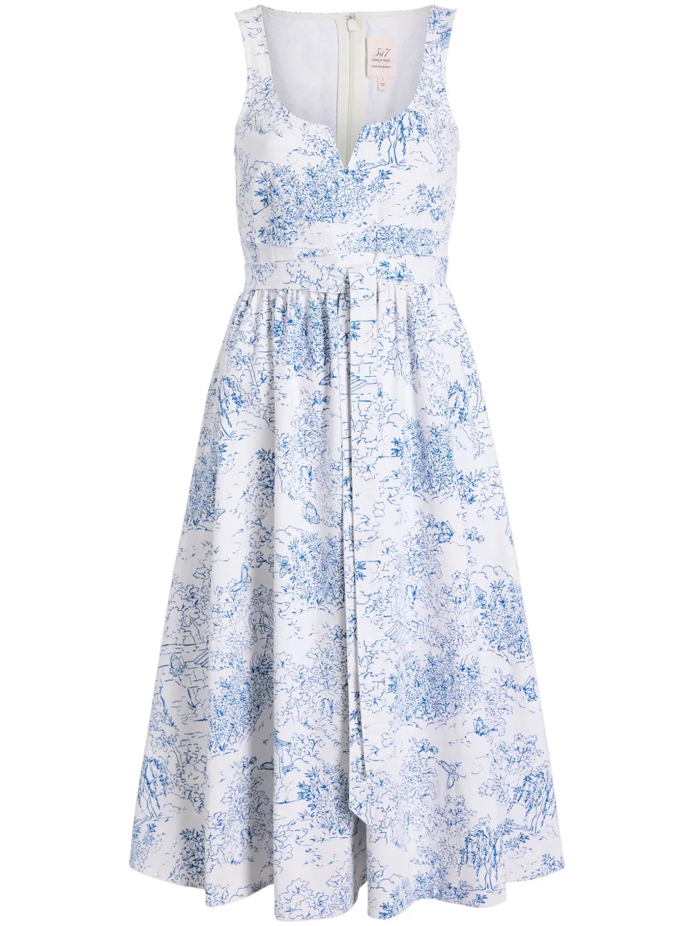Cinq A Sept Abito Garden Toile Ebba - Farfetch | Farfetch Global
