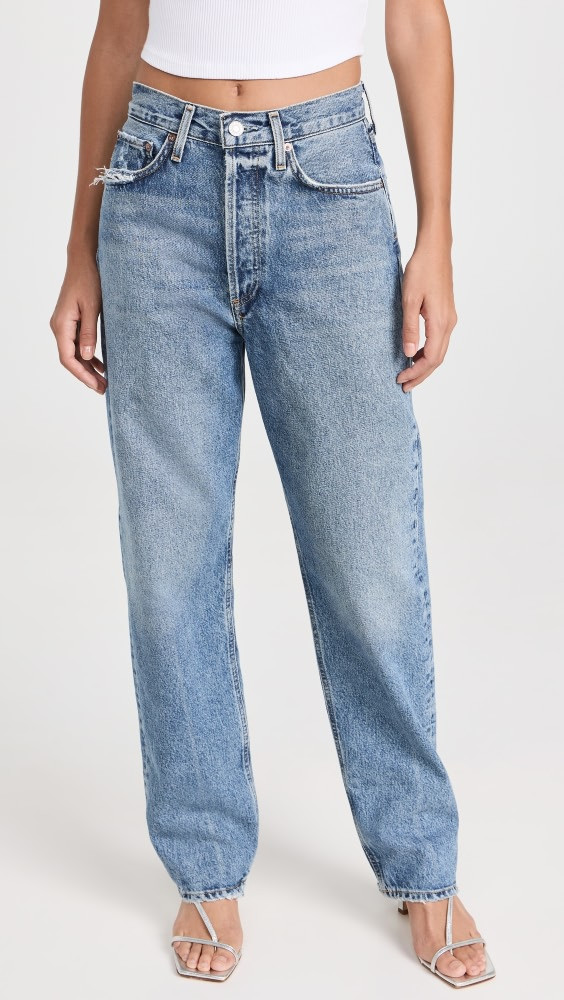 AGOLDE 90s Mid Rise Straight Jeans | Shopbop | Shopbop