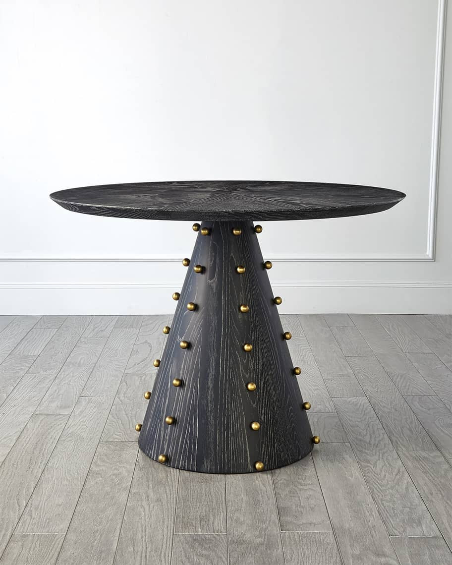Ashley Childers for Global Views Spheres Ebony Entry Table | Neiman Marcus