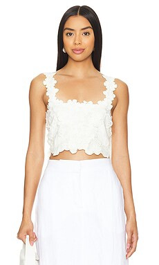 Tularosa Kimmy Top in Ivory from Revolve.com | Revolve Clothing (Global)