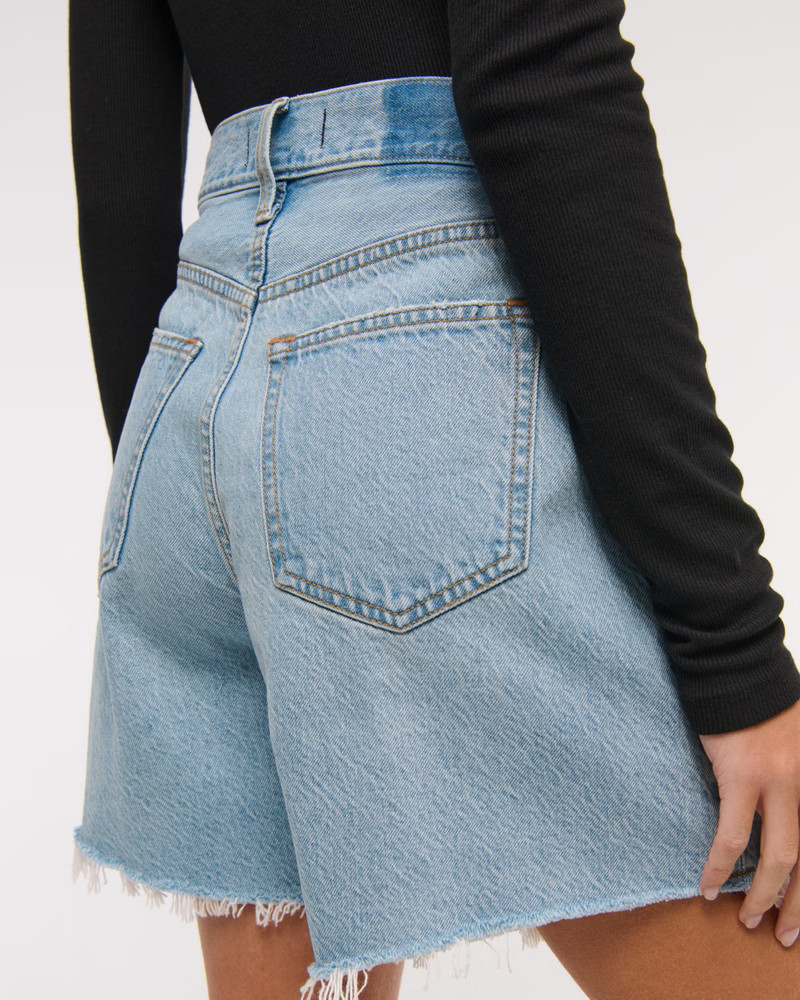 High Rise Loose Short | Abercrombie & Fitch (US)