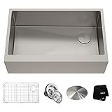 Kraus KHF410-33 Standart PRO Kitchen Stainless Steel Sink, 33 inch | Amazon (US)