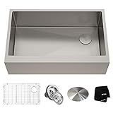 Kraus KHF410-33 Standart PRO Kitchen Stainless Steel Sink, 33 inch | Amazon (US)