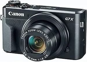Canon PowerShot Digital Camera [G7 X Mark II] with Wi-Fi & NFC, LCD Screen, and 1-inch Sensor - B... | Amazon (US)