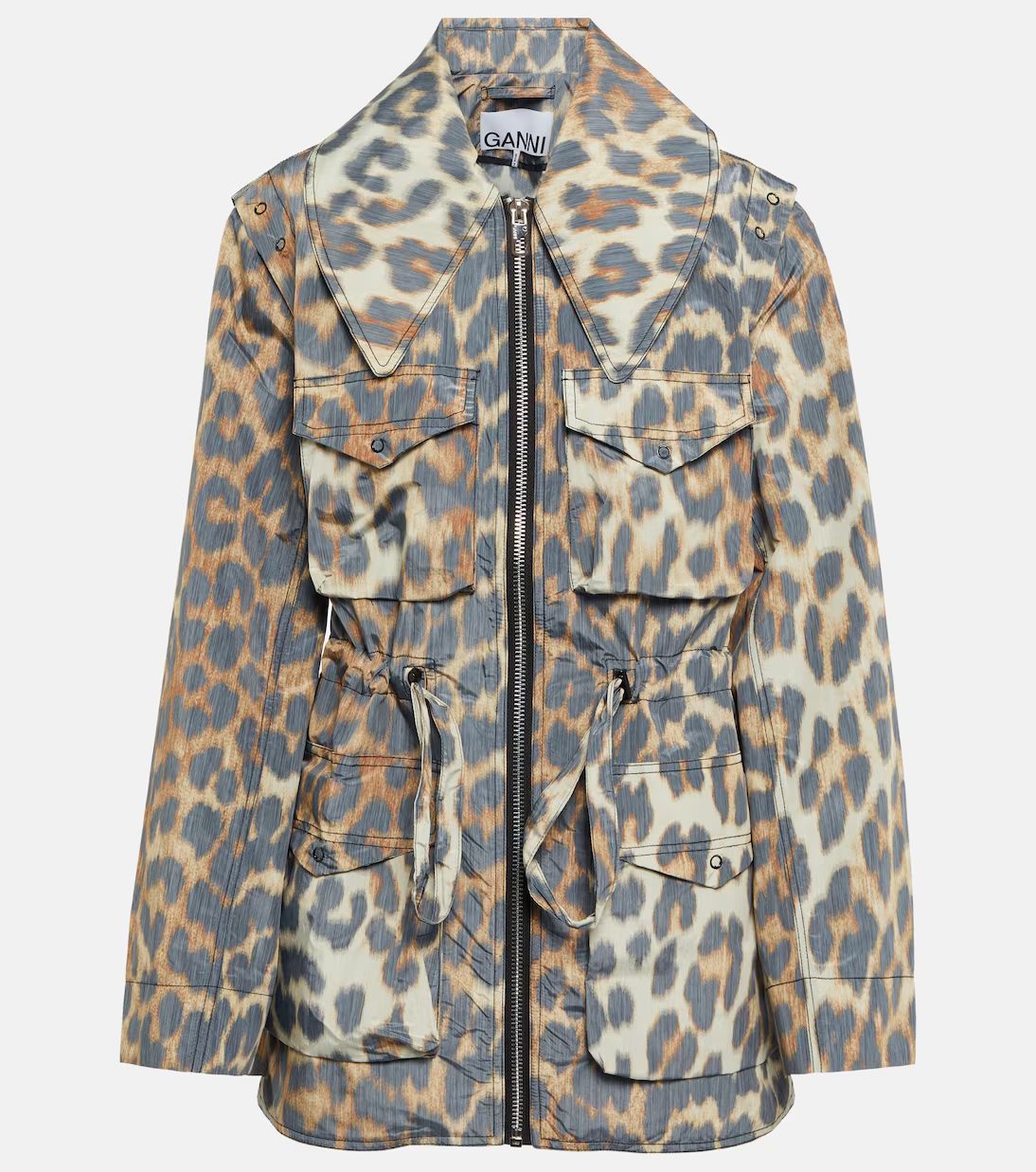 Leopard-print jacket | Mytheresa (UK)