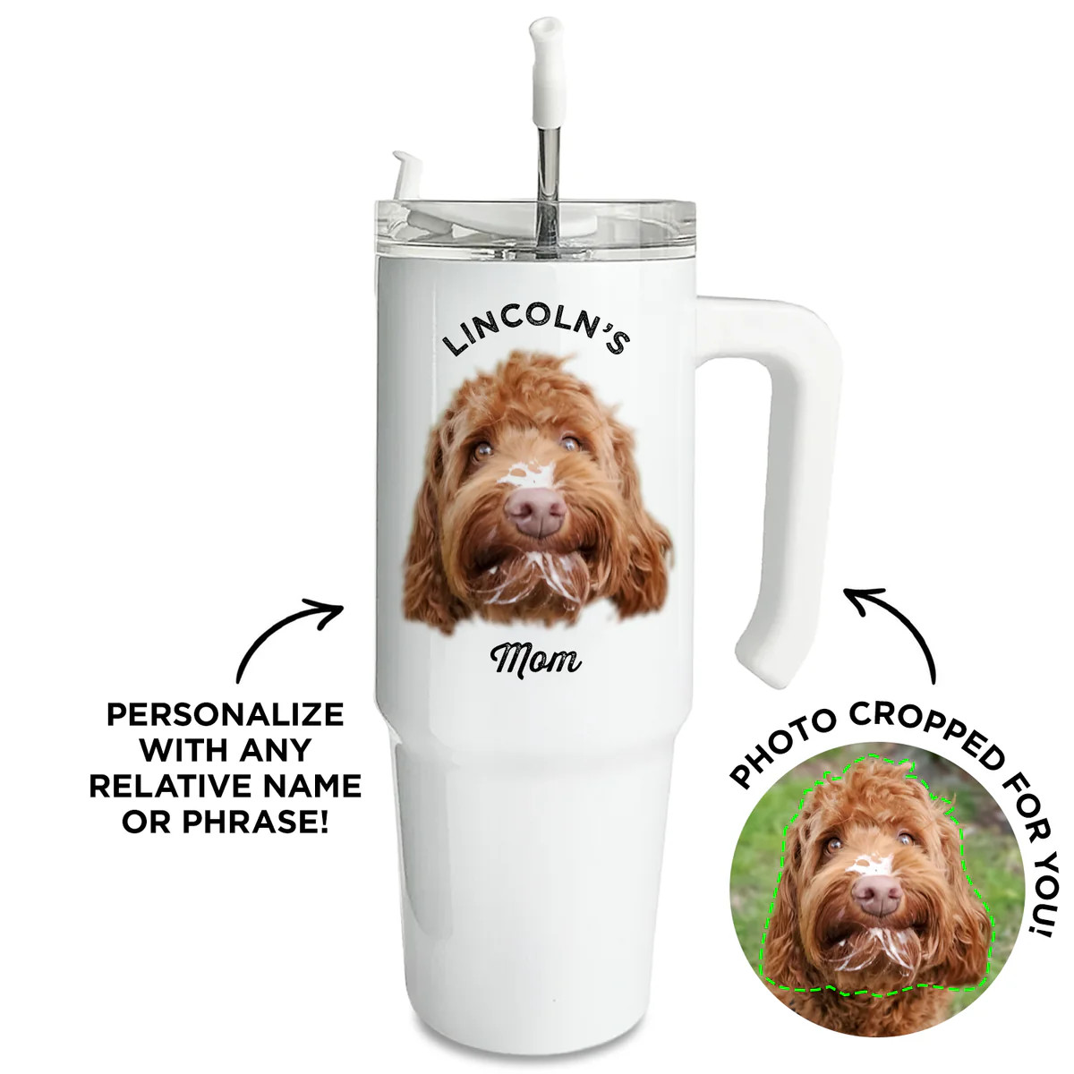 Personalized Pet Large Tumbler | Type League Press