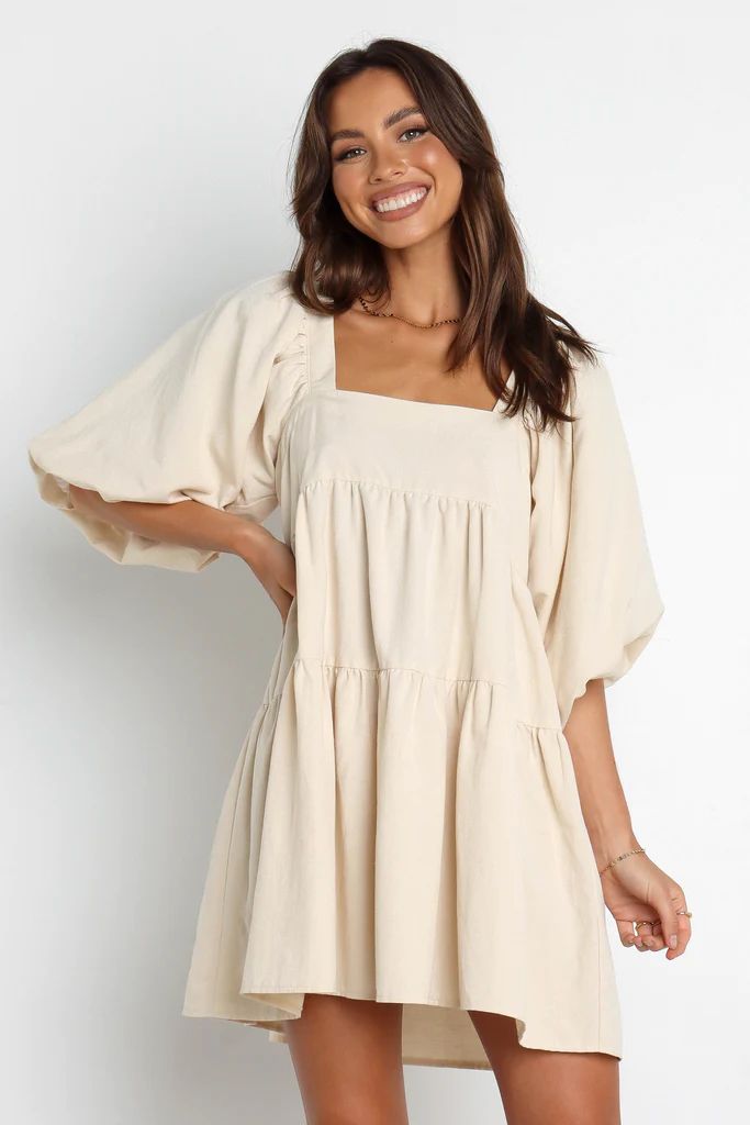 Juliette Dress - Beige | Petal & Pup (US)