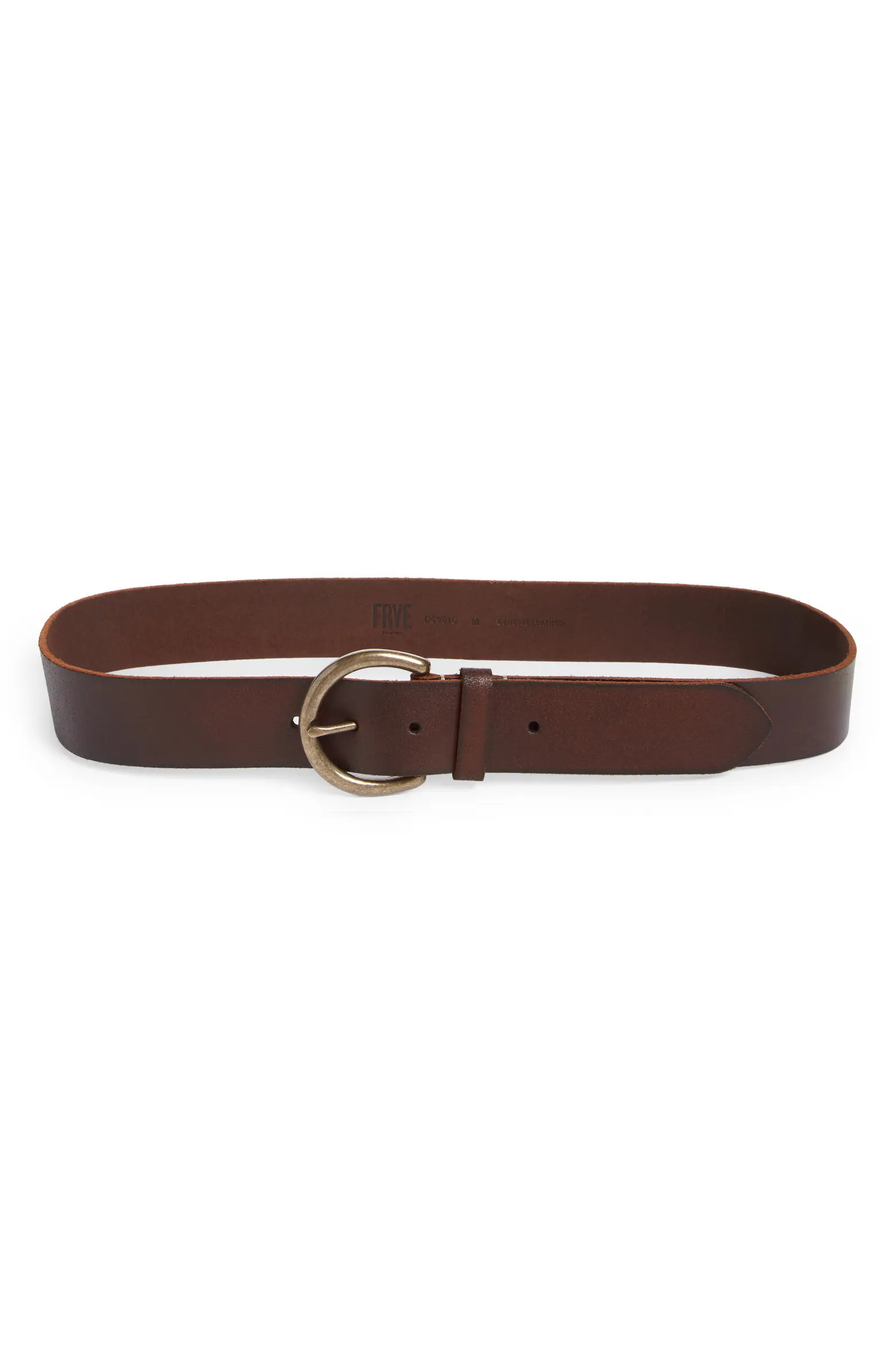 Flat Leather Belt | Nordstrom Rack