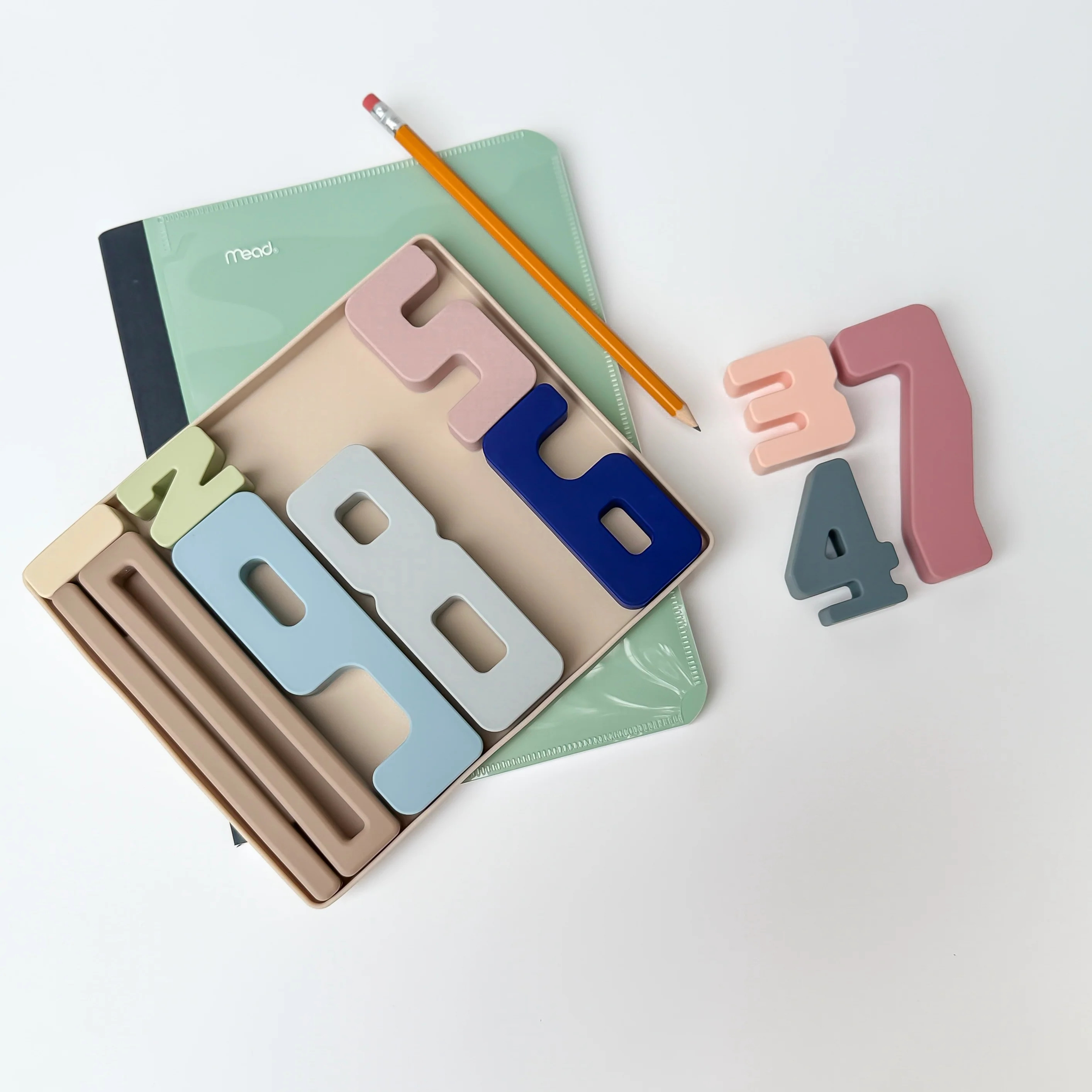 Wyatt Number Stacking Blocks | Calla & Friends