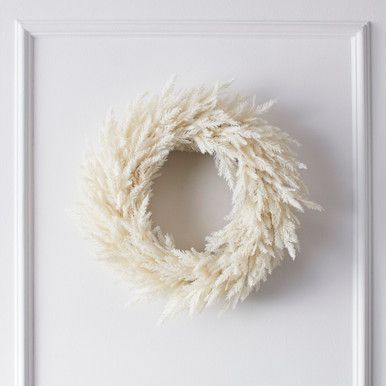 Pampas Wreath - Ivory | Z Gallerie