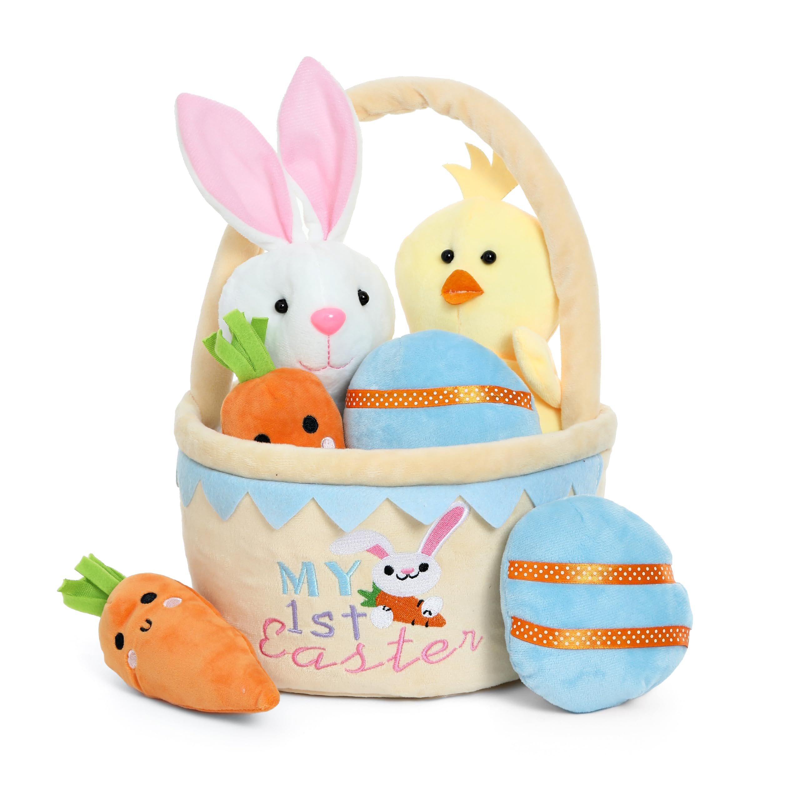 Easter Basket -My First Easter Basket Stuffed Plush Playset Baby's First Easter Basket Stuffed Ca... | Amazon (US)
