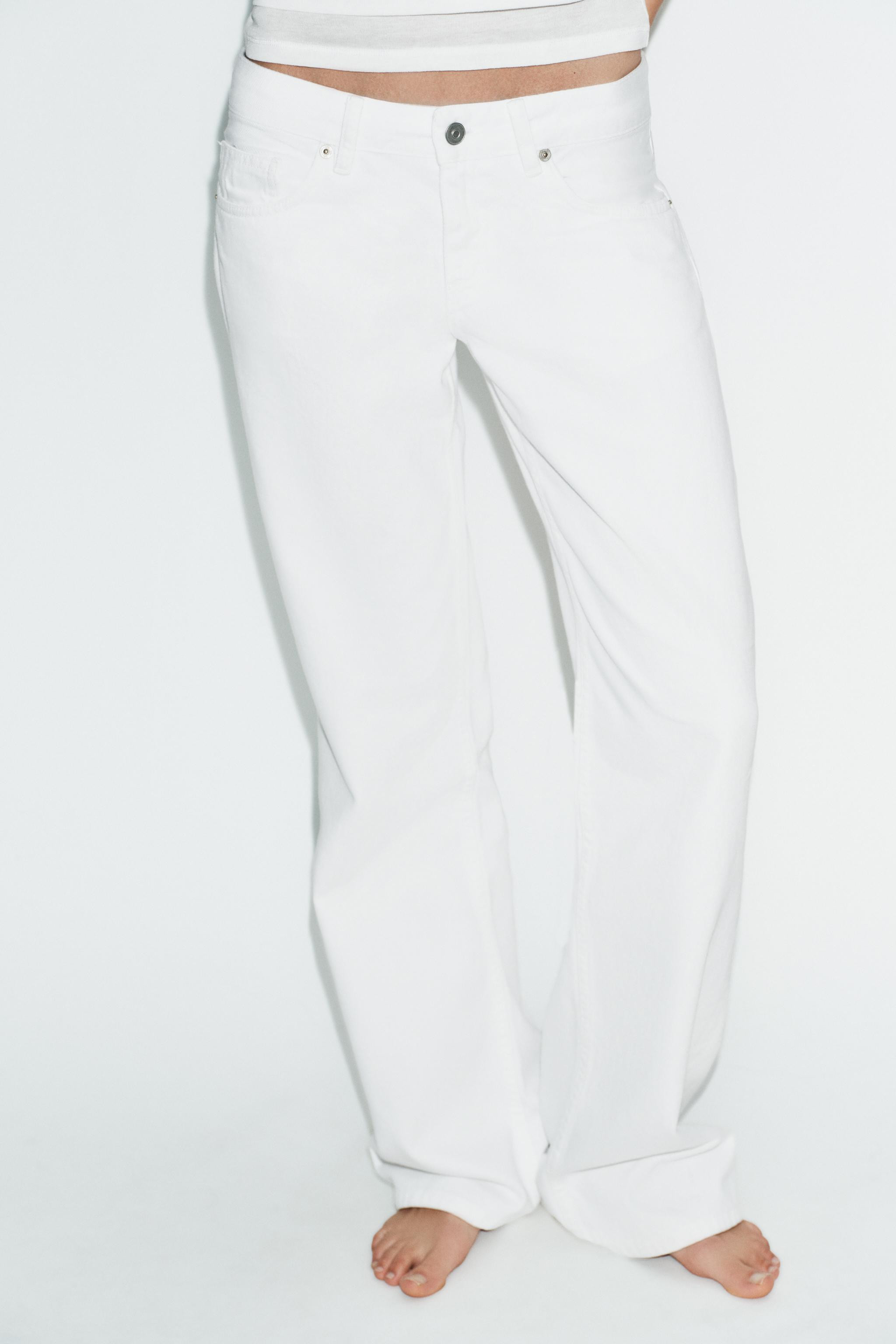 TRF LOW RISE WIDE LEG JEANS | Zara US