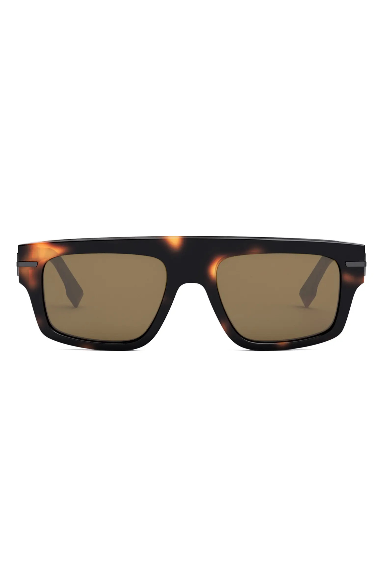 'Fendigraphy 54mm Geometric Sunglasses | Nordstrom