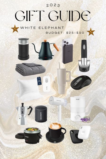 We’re down to the final days of shopping for the holidays everyone! This is the Amazon White Elephant Gift Guide a $25-$50 Budget! 🙌🏻🎁

#LTKGiftGuide #LTKHoliday #LTKSeasonal