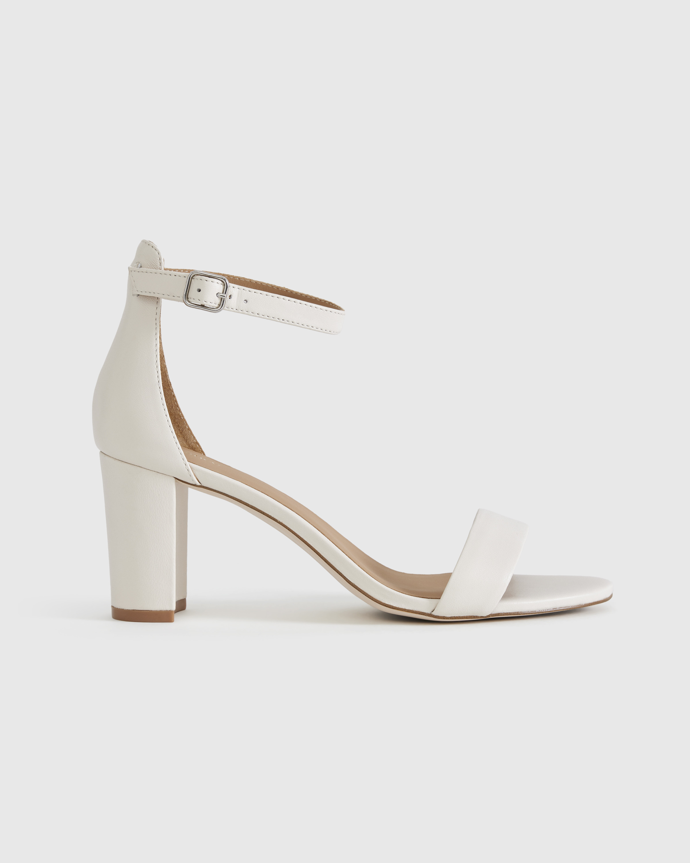Italian Leather 65mm Block Heel | Quince