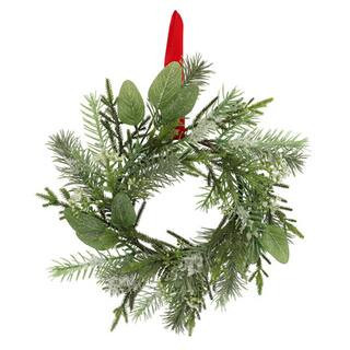 12" Mini Icy Pine Wreath by Ashland® in Null | Michaels® | Michaels Stores
