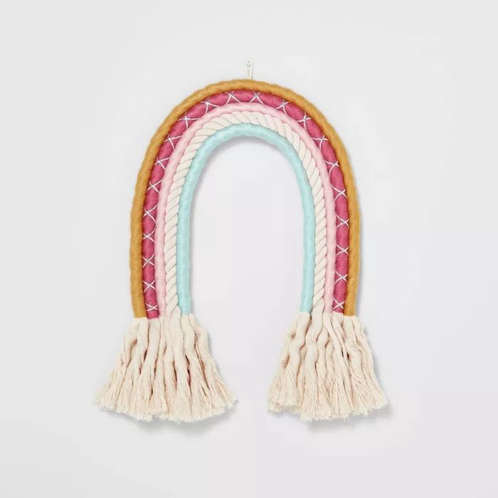 Rainbow Rope Hanging Wall Decor - Pillowfort™ | Target