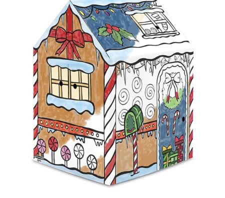 Life-size gingerbread color house. Kids activities. Coloring activities. Cutout gingerbread box house. Amazon. Under $50

#LTKHoliday #LTKfindsunder50 #LTKkids