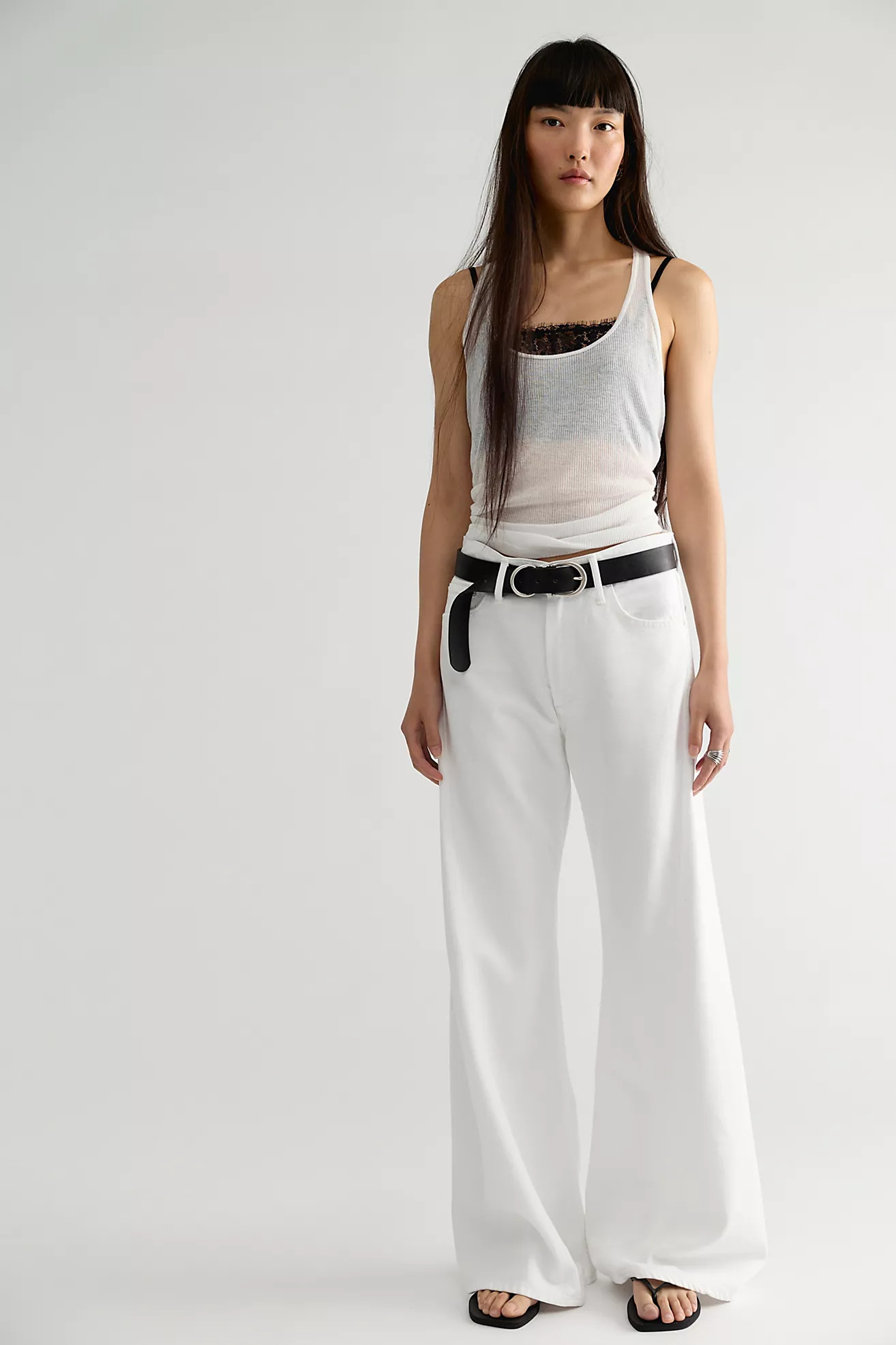 Snacks! by MOTHER The Lemon Twist Skimp Jeans | Free People (Global - UK&FR Excluded)