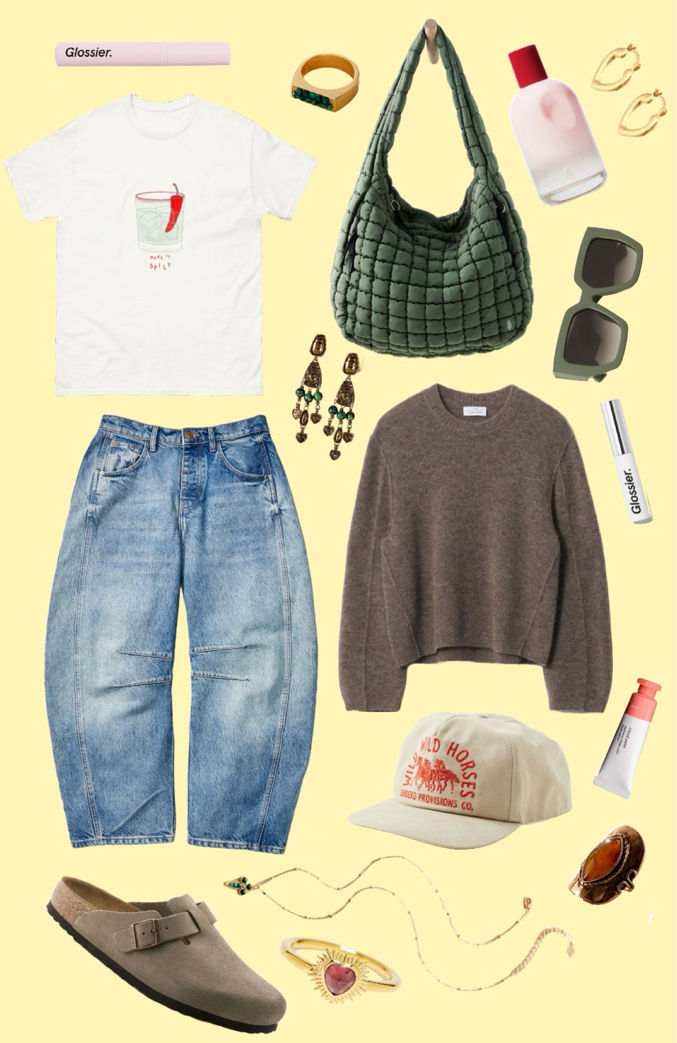 CASUAL IT GIRL FALL OUTFIT

Giving the ultimate cozy market day/ coffee shop vibes! A staple outfit for every wardrobe, picante/spicy margarita graphic tee from @feelingtastyy on Depop 🍸🌶️🍂 


#FashionMonth #LTKeurope #LTKautumn #freepeople #fall #fallout #mustbuy #graphictshirts #graphic #graphicdesigner #berkinstock #glossier #beauty #beautyblog #beautyskincare #ootd #fitcheck #collage #jewelry #autumn #falloutfitideas #outfits #style #itgirl #cleangirl #cleangirlaesthetic

#FashionMonth #LTKautumn #LTKeurope