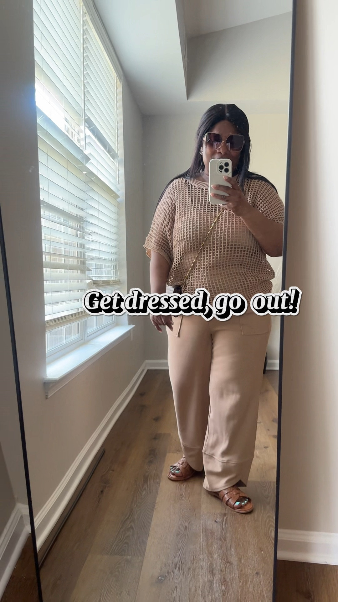 I’m feeling cute and comfortable in this ootd!
Just give me a nice tolerable, sunny Saturday, and I’ll be out galavanting somewhere. The whole outfit is from Amazon, and it’s petite friendly ladies! 
How are you enjoying your day?
Mesh top (Lg)
Tank (Xl)
Pant (Lg)
Sandals (8)

#LTKootd #LTKPetite #LTKdayinmylife