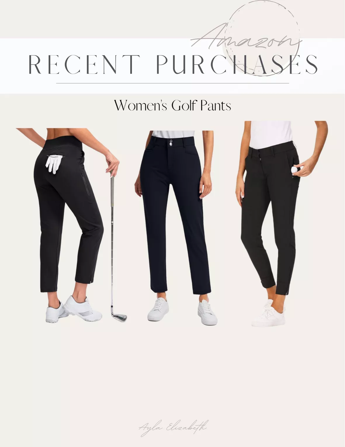 YYV Women's Golf Pants Stretch … curated on LTK